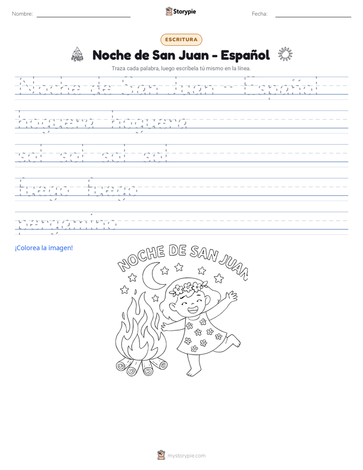 Práctica de Escritura