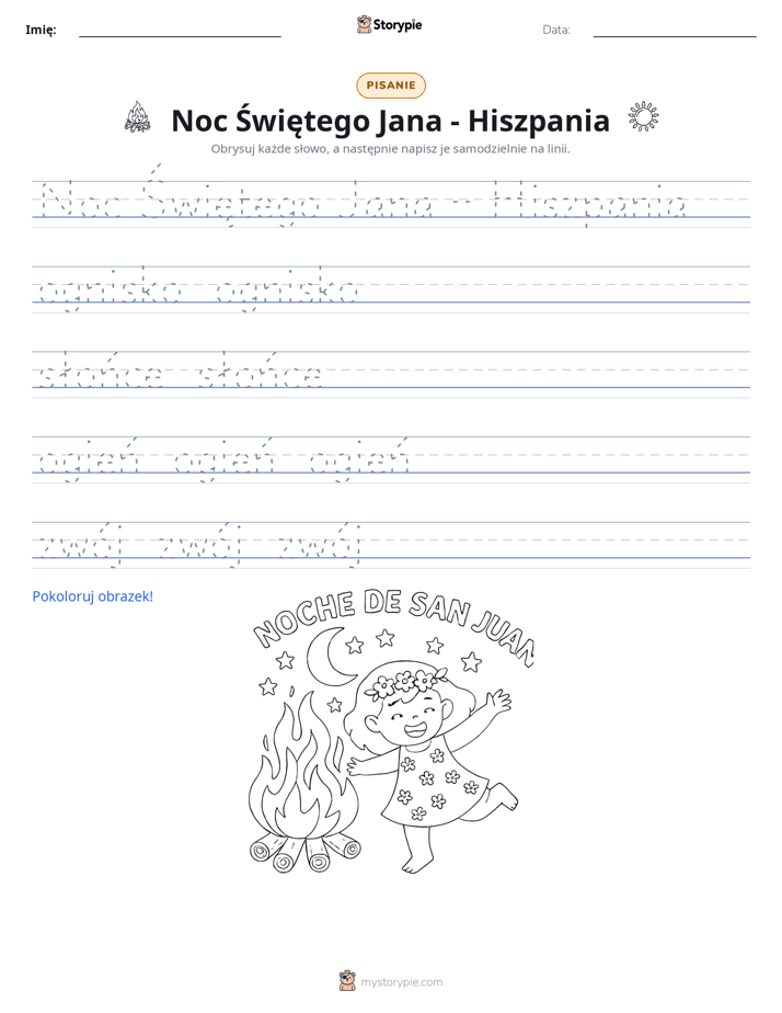 Ćwiczenie Pisania