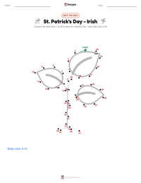 St. Patrick's Day - Irish printable worksheet preview