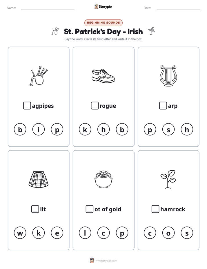 Beginning Sounds