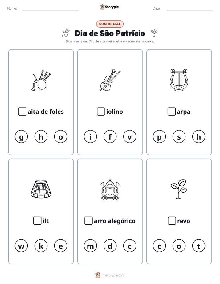 Sons Iniciais