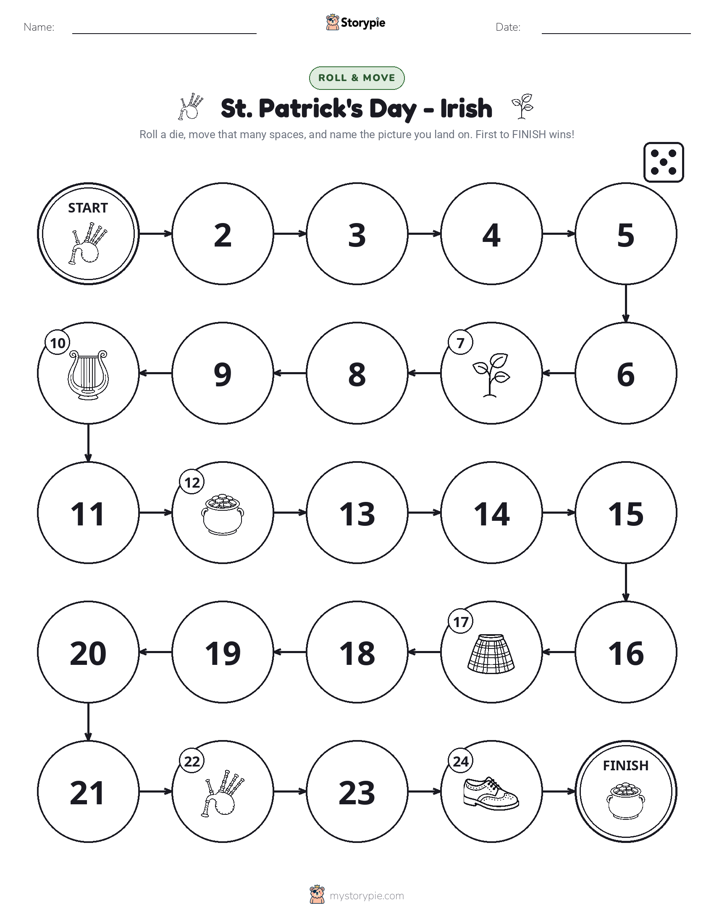 Roll & Move Game