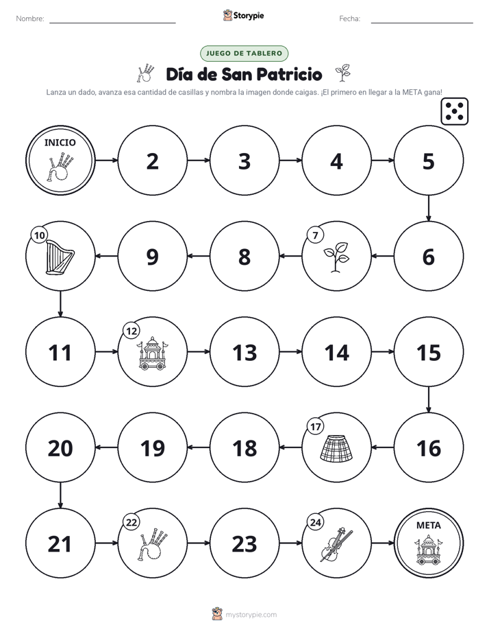Juego de Rueda y Avanza