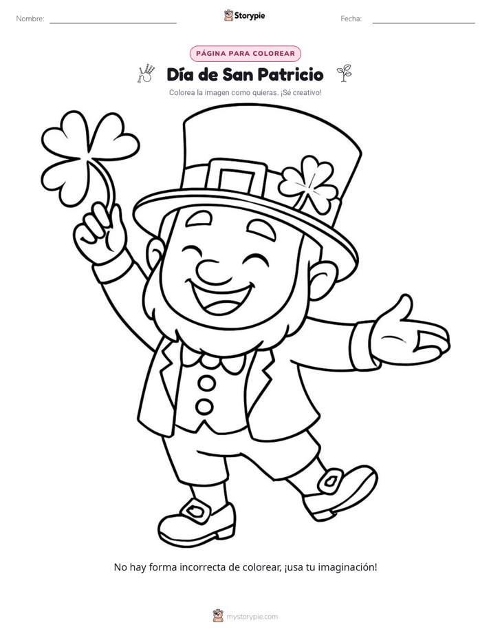 Página para Colorear