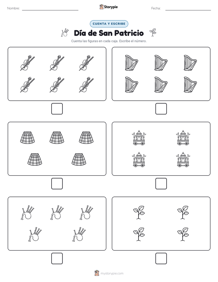 Cuenta y Escribe