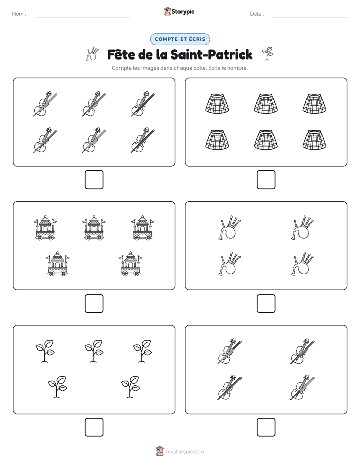 Compter & Écrire