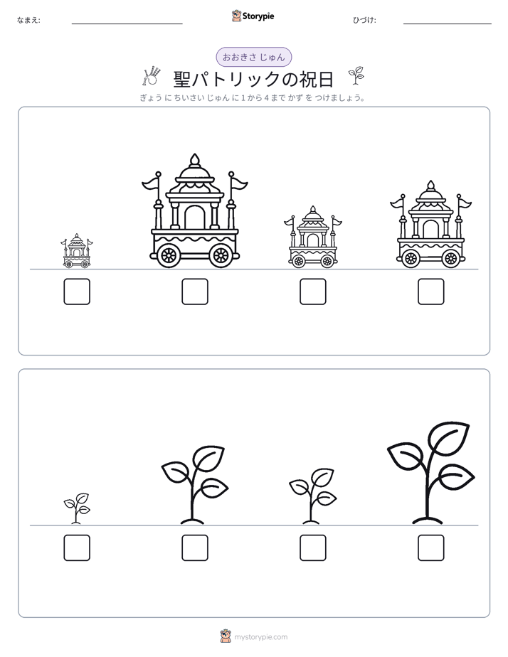サイズ順