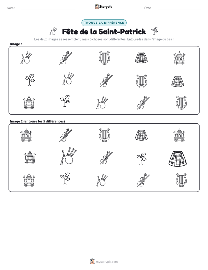 Trouvez les Différences