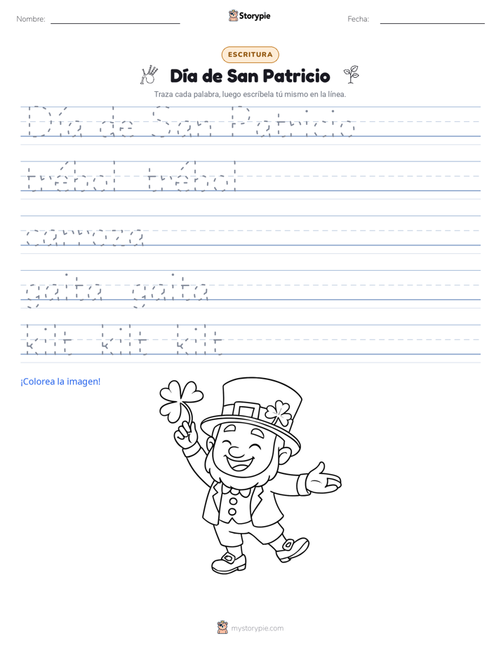 Práctica de Escritura