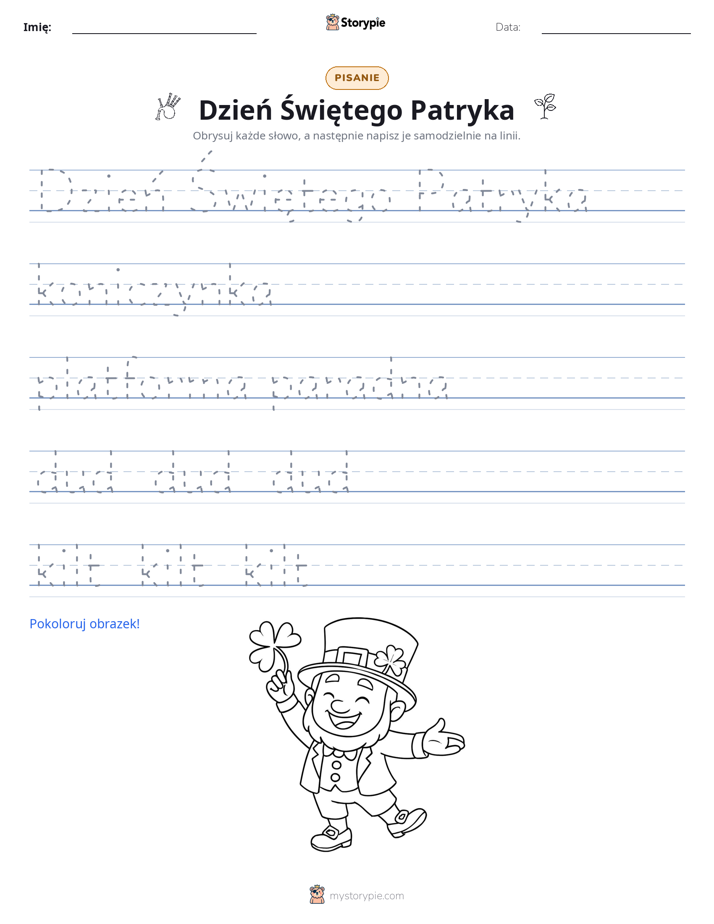 Ćwiczenie Pisania