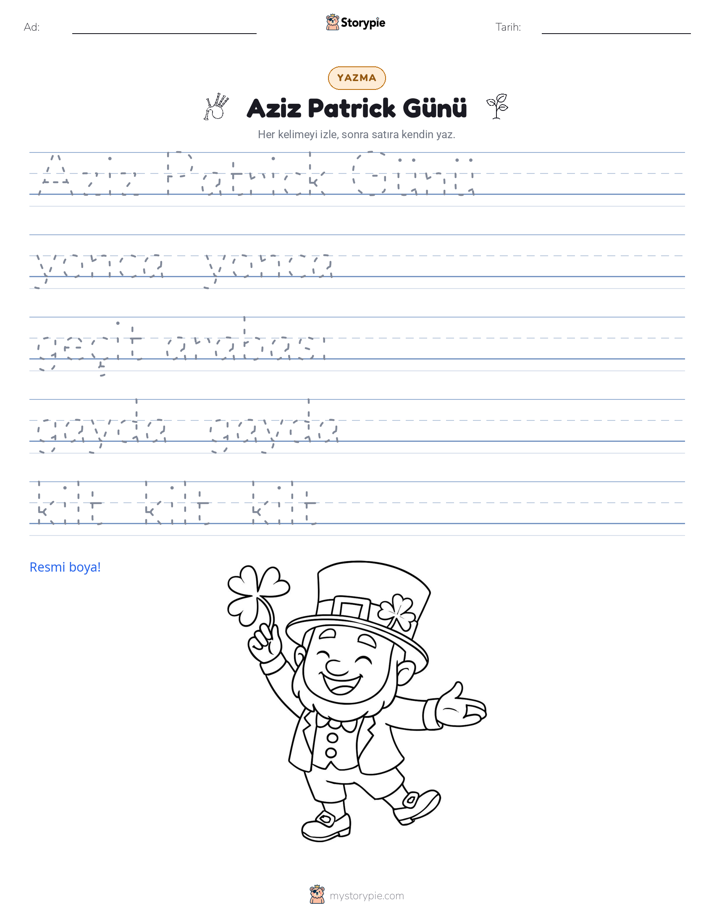Yazma Pratiği
