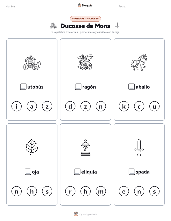 Sonidos Iniciales