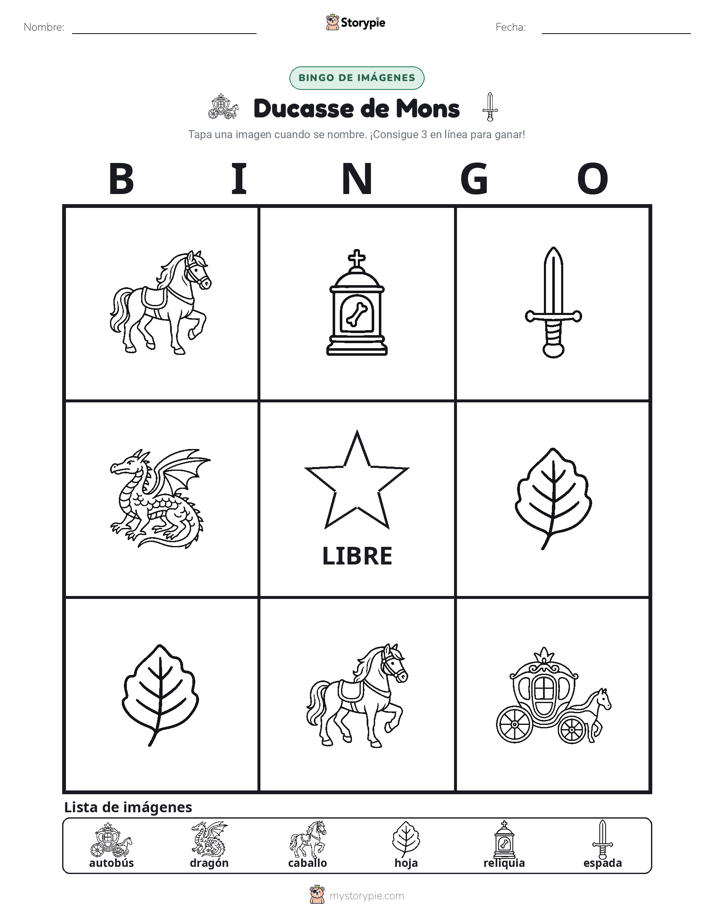 Bingo de Imágenes