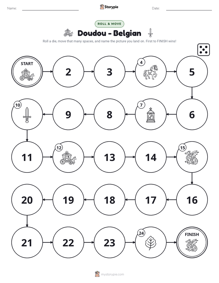 Roll & Move Game