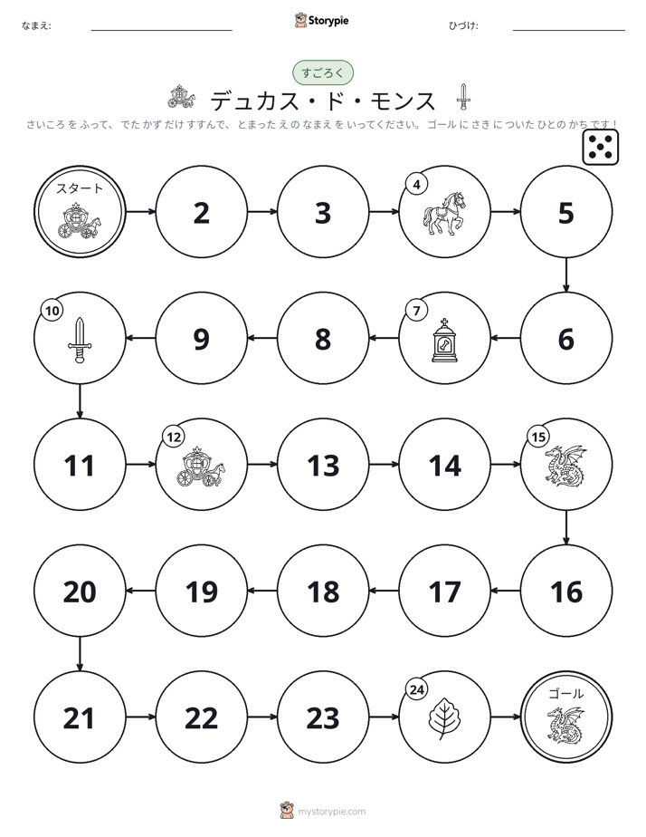 ロール＆ムーブゲーム
