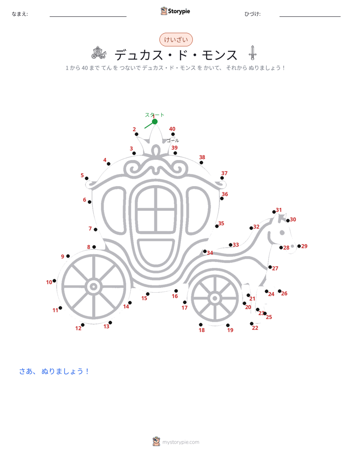 点つなぎ