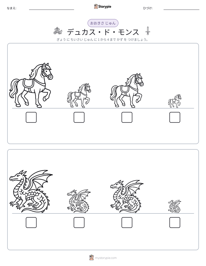 サイズ順