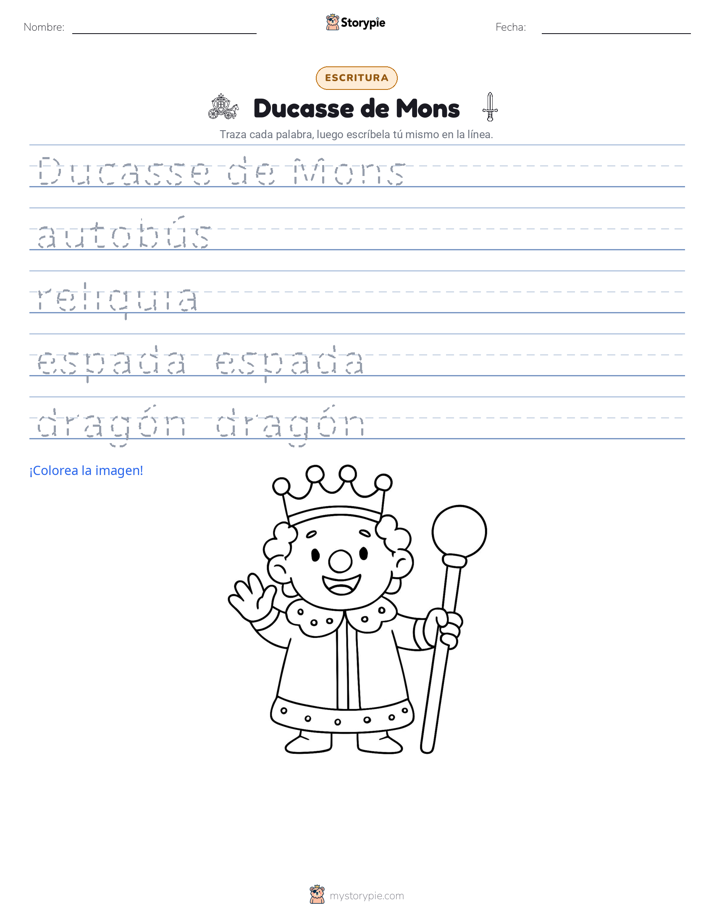 Práctica de Escritura