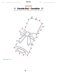 Canada Day - Canadian printable worksheet preview
