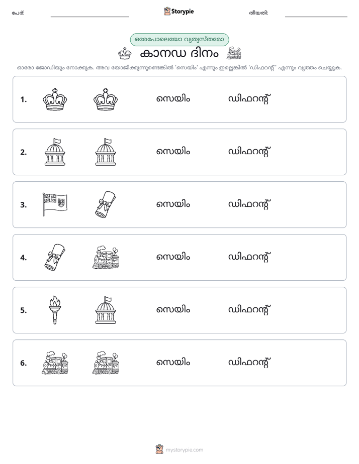 ഒന്നോ വ്യത്യാസമോ