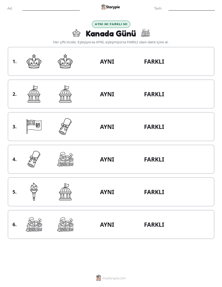 Aynı mı Farklı mı