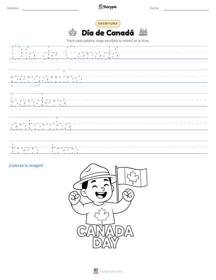 Práctica de Escritura