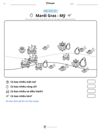 Xem trước tài liệu in sẵn Mardi Gras - Mỹ