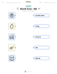 Xem trước tài liệu in sẵn Mardi Gras - Mỹ