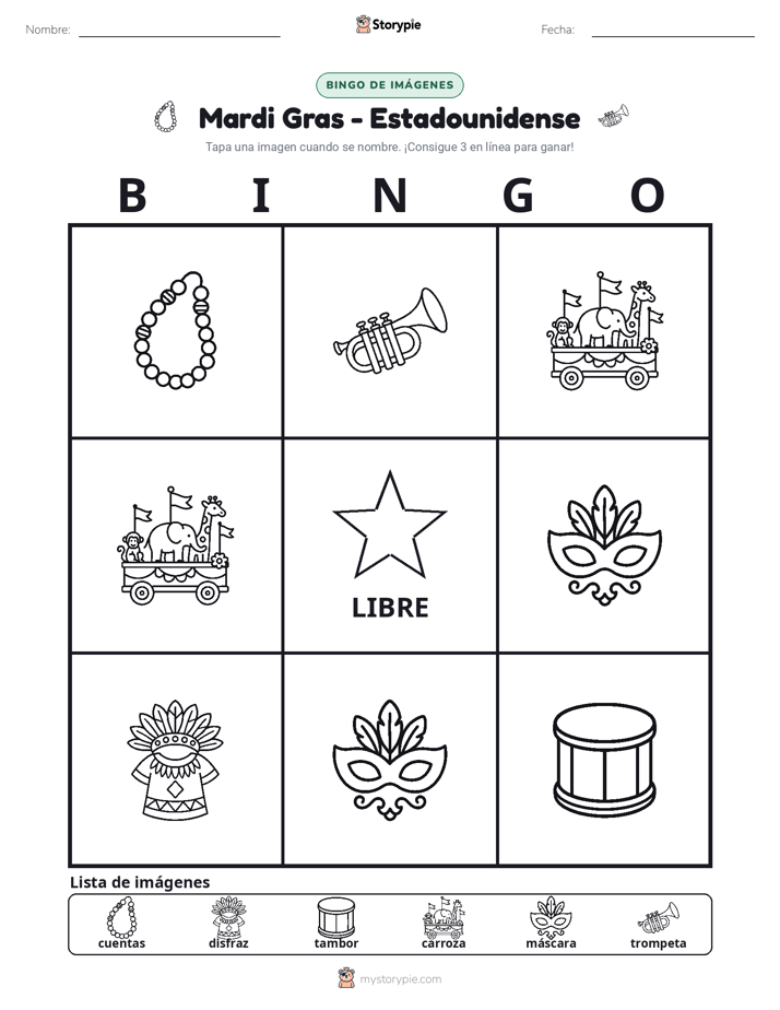Bingo de Imágenes