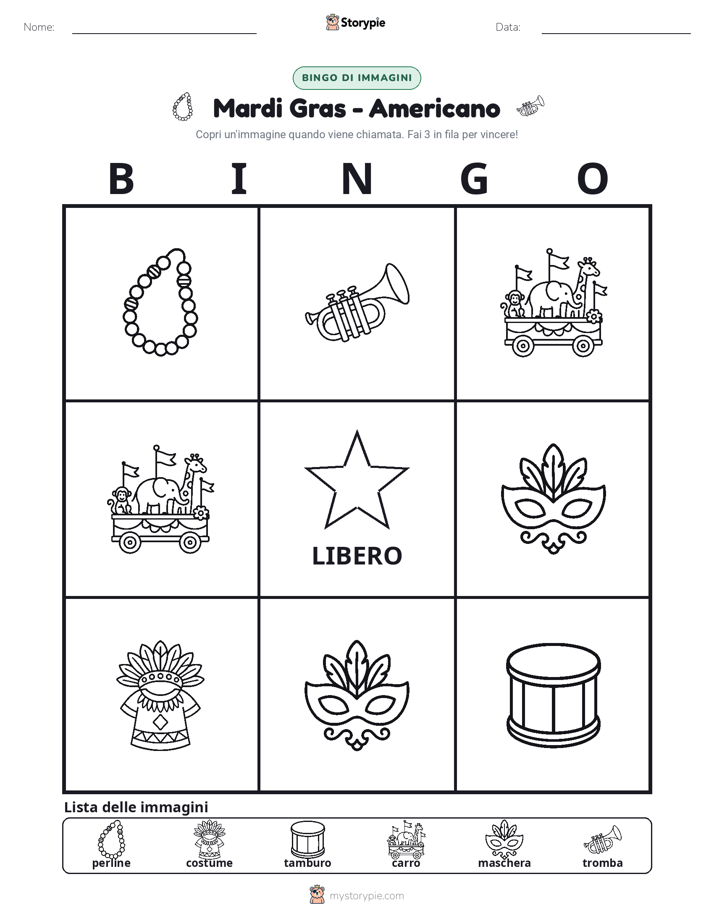 Bingo delle Immagini