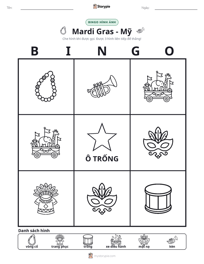 Bingo Hình Ảnh