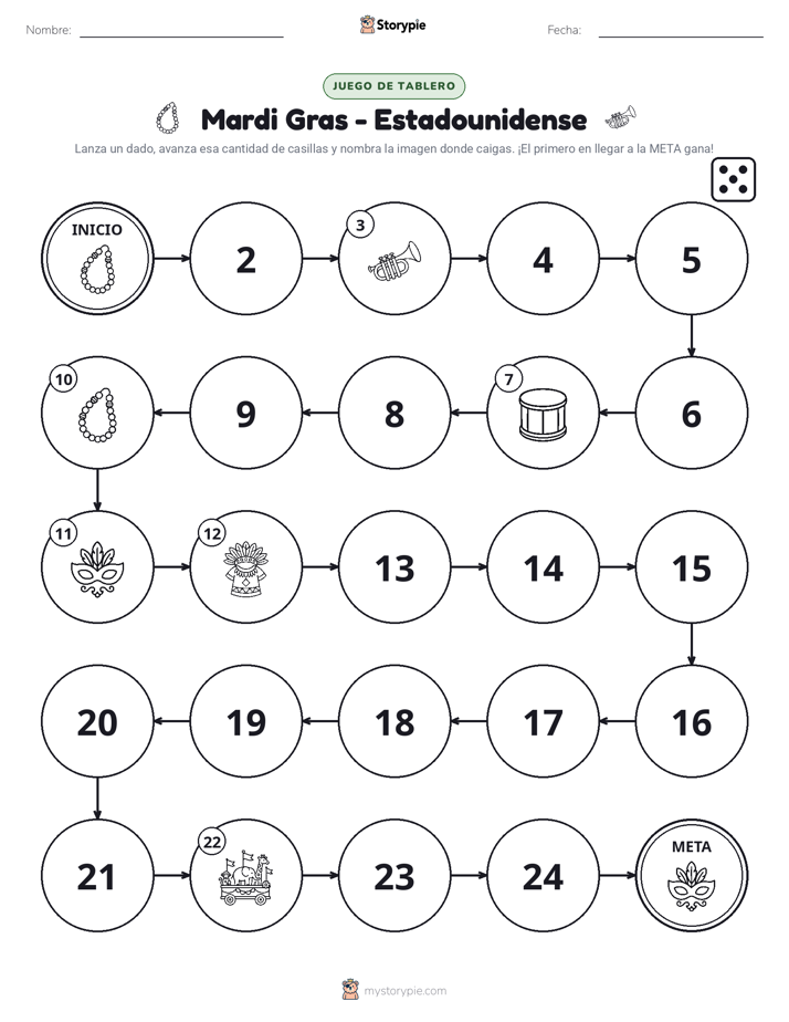 Juego de Rueda y Avanza