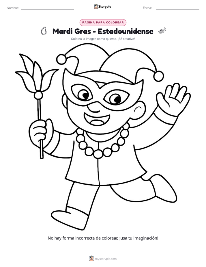 Página para Colorear