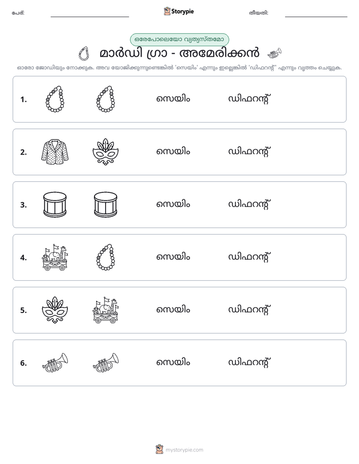 ഒന്നോ വ്യത്യാസമോ