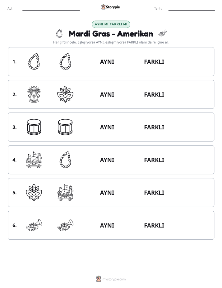 Aynı mı Farklı mı