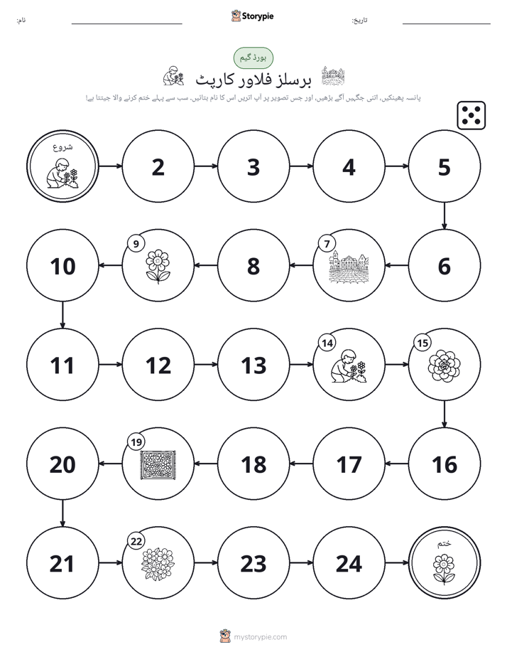 رول اور منتقل کریں کھیل