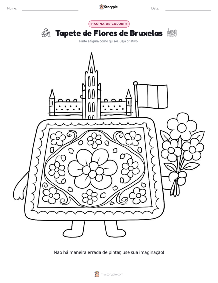 Página para colorir