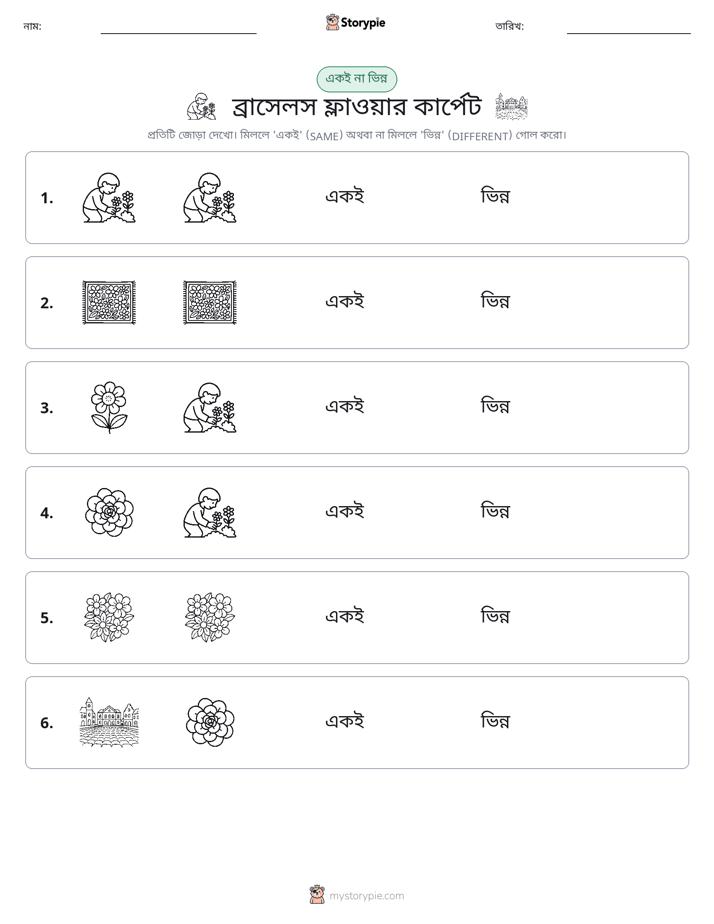 একই বা ভিন্ন