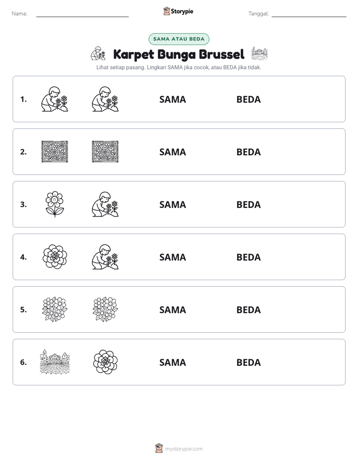 Sama atau Berbeda