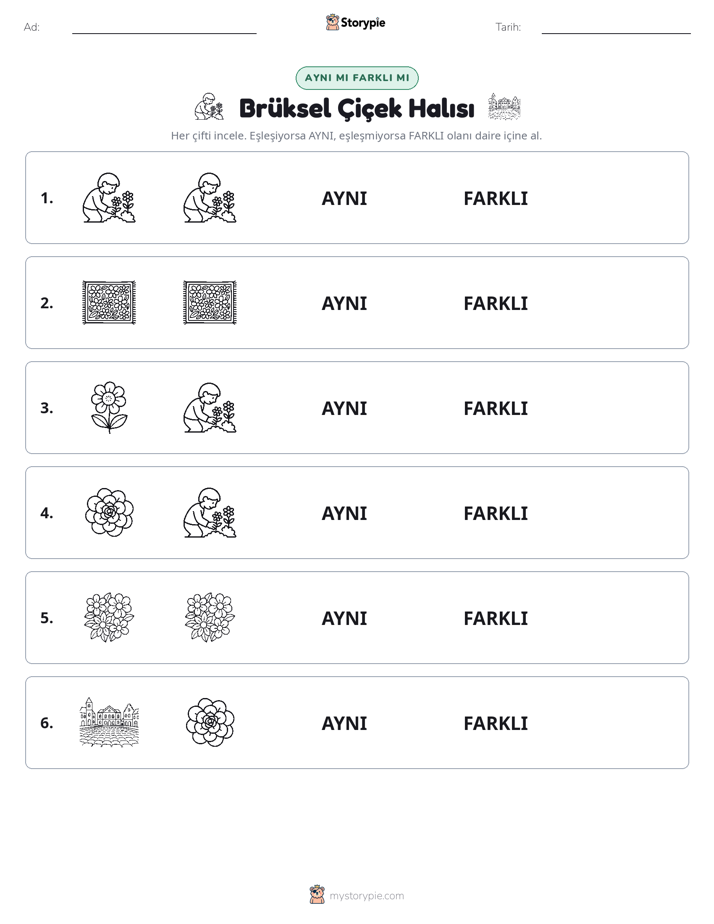 Aynı mı Farklı mı