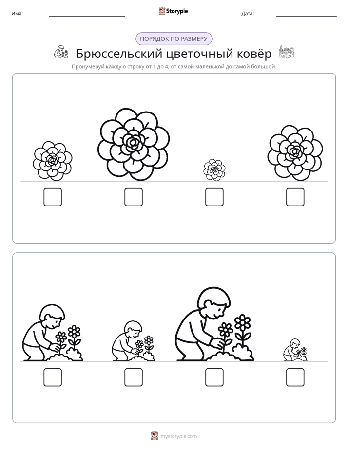 Размеры в порядке