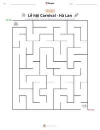 Xem trước tài liệu in sẵn Lễ hội Carnival - Hà Lan