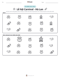 Xem trước tài liệu in sẵn Lễ hội Carnival - Hà Lan