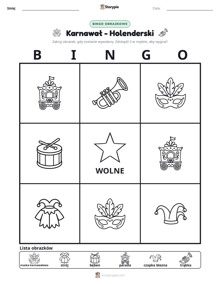 Bingo obrazkowe