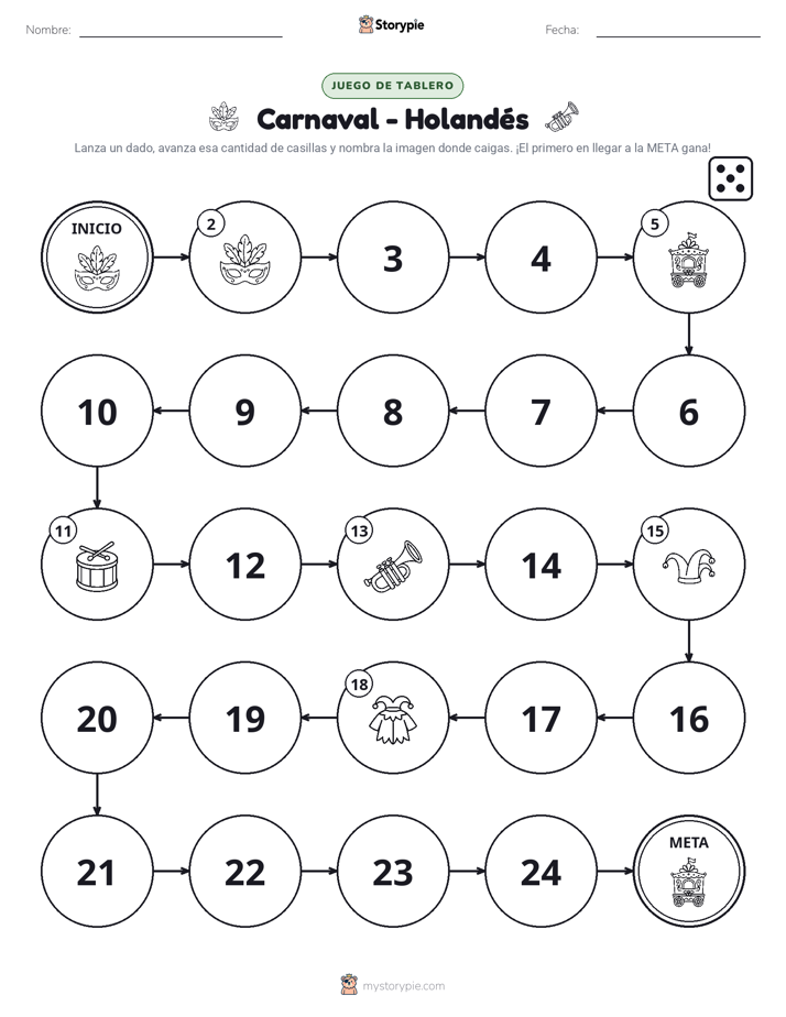 Juego de Rueda y Avanza