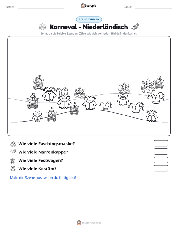 Zähl-Szene