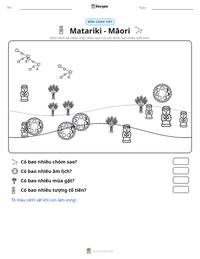 Xem trước tài liệu in sẵn Matariki - Māori