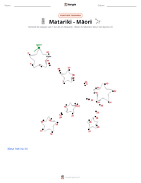 Matariki - Māori afdrukbare werkblad voorbeeld