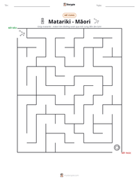 Xem trước tài liệu in sẵn Matariki - Māori
