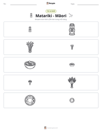 Xem trước tài liệu in sẵn Matariki - Māori